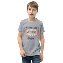 Load image into Gallery viewer, Eyes on Jesus - Youth Short Sleeve T-Shirt
