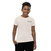 Load image into Gallery viewer, God is Love- Embroidered Youth Short Sleeve T-Shirt
