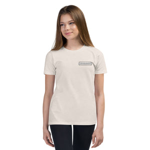 God is Love- Embroidered Youth Short Sleeve T-Shirt