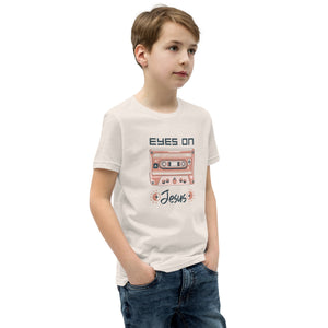 Eyes on Jesus - Youth Short Sleeve T-Shirt