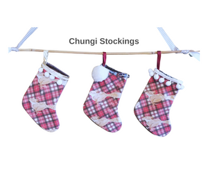 Mini Christmas Stocking - Chungi the Fox