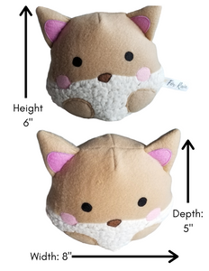 Chungi the Fox- Plush Stuffed Lovey