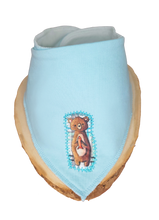 Load image into Gallery viewer, Bib and Pacifier Clip Gift Set - Carter the Bear