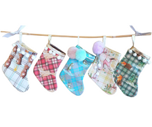 Load image into Gallery viewer, Mini Christmas Stocking - Carter the Bear