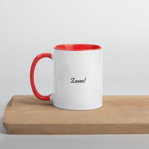 Zoom Fox Mug with Color Inside