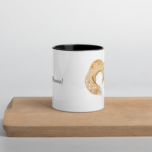 Pounce Mug with Color Inside