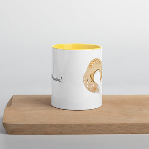 Pounce Mug with Color Inside
