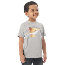 Load image into Gallery viewer, Sun Shower Fox - Toddler jersey t-shirt